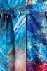 Rochie-camasa colorata cu print abstract