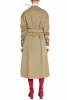 Rochie trench bumbac crem Ery