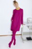 Rochie ciclam bumbac Pink