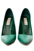 Pantofi piele verde