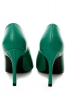 Pantofi piele verde