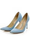 Pantofi piele bleu deschis